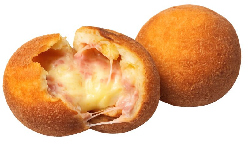 BOMBINHA DE QUEIJO E PRESUNTO